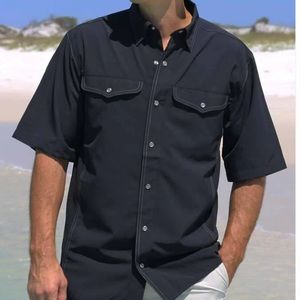 COPY - Men’s Mojo Mr Cool Fishing Shirt Octopus Ink